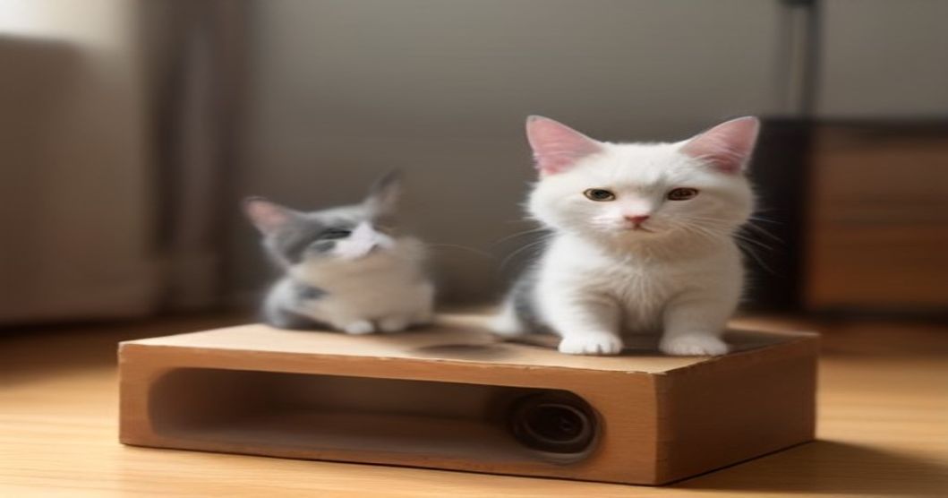 Pet camera with two-way audio watching pets
